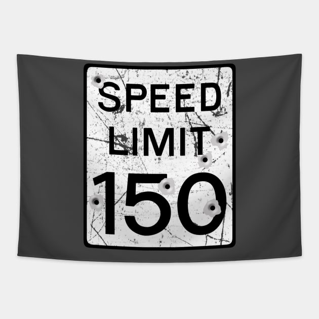 Speed Limit Tapestry by keshanDSTR