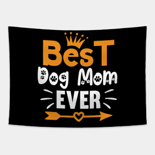 best dog mom ever mothers day Tapestry