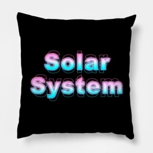 Solar System Pillow