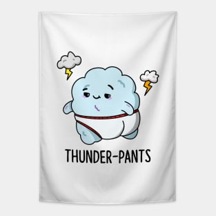 Thunderpants Cute Fart Cloud Pun Tapestry