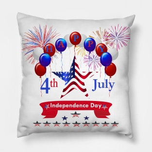 independence Day 4th of July Pillow