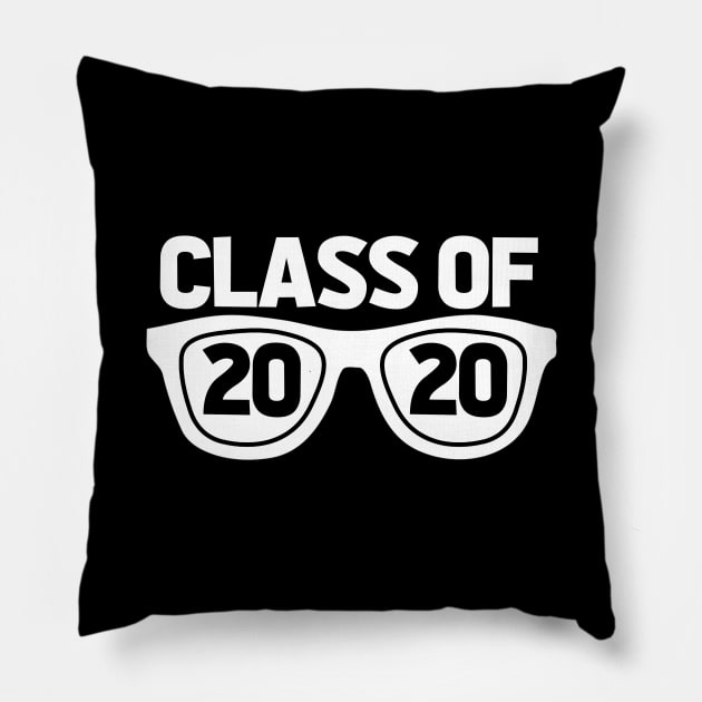 Class of 2020 Vision Glasses Pillow by TextTees