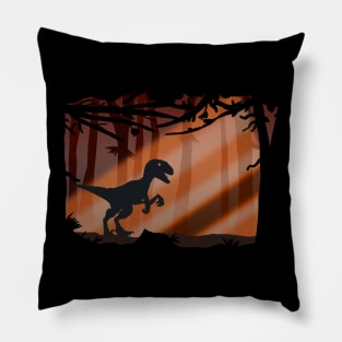 Lonely Raptor Pillow