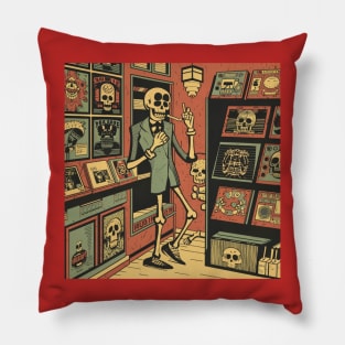 Record shop Pillow