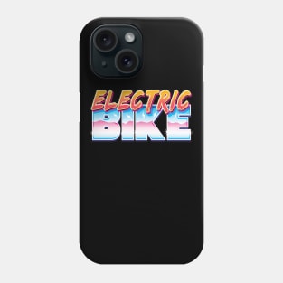 Electric Bike Classic Retro Phone Case