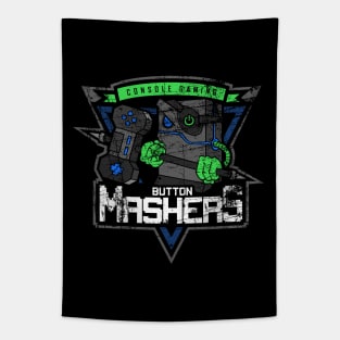 Console Gaming Button Mashers - Battleworn Tapestry