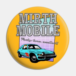 Wayne's World Mirth Mobile 90s Bootleg T Pin