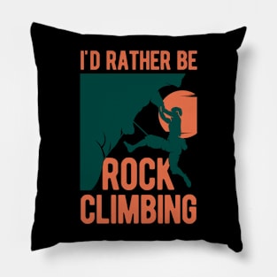 Rock Climbing Pillow