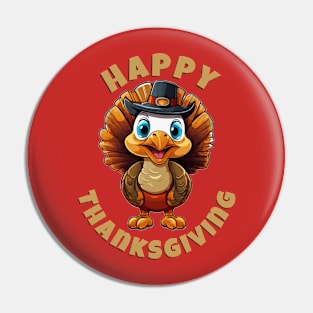 Happy Thanksgiving Pin