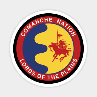 Comanche Nation Seal Lords Of The Plains Magnet