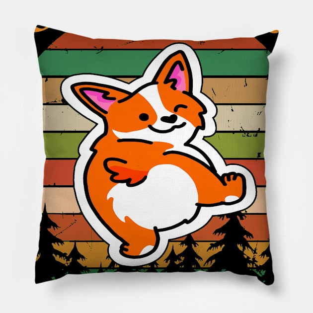 Short Legs Big Attitude (280) Pillow by Darioz