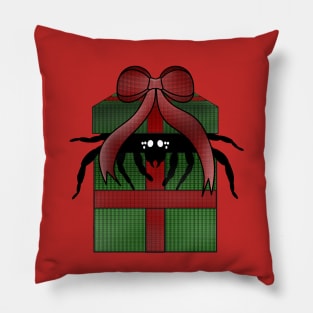 Christmas Present Spider (Plain) Pillow