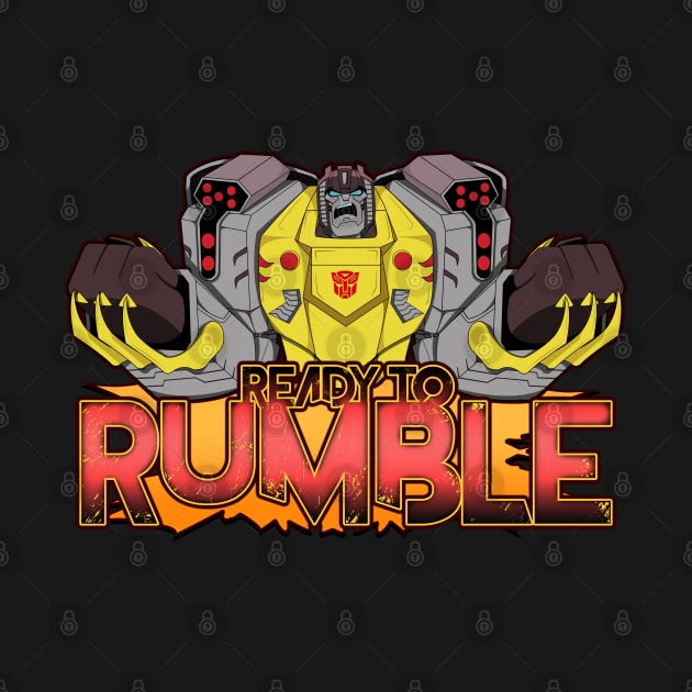 Transformers Cyberverse Grimlock Ready to Rumble by nicitadesigns