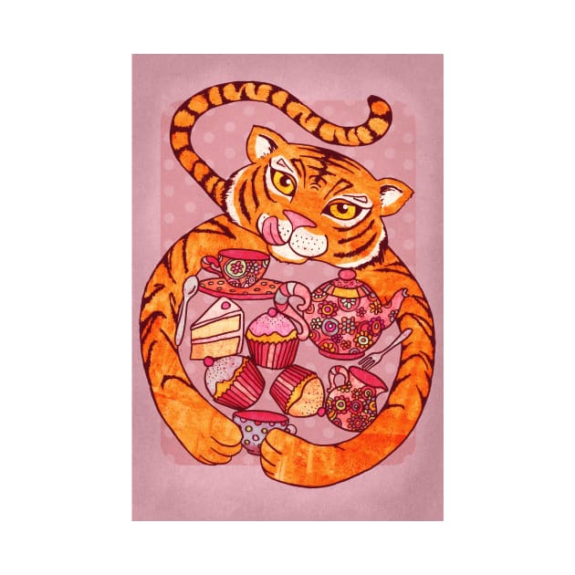 Tiger's Tea Party by micklyn