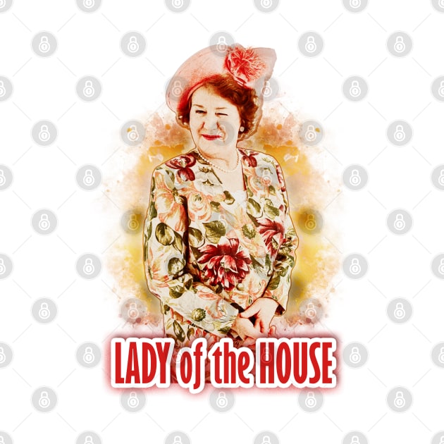 Hyacinth Bucket Lady of the House Keeping Up by sovadesignstudio