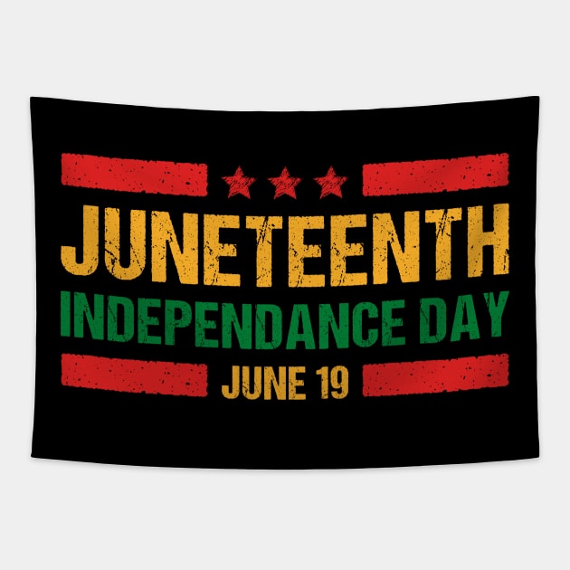 Juneteenth Is My Independence Day Free ish since 1865 Tapestry by drag is art
