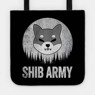 Vintage Shiba Inu Coin To The Moon Crypto Token Cryptocurrency Wallet HODL Birthday Gift For Men Women Tote