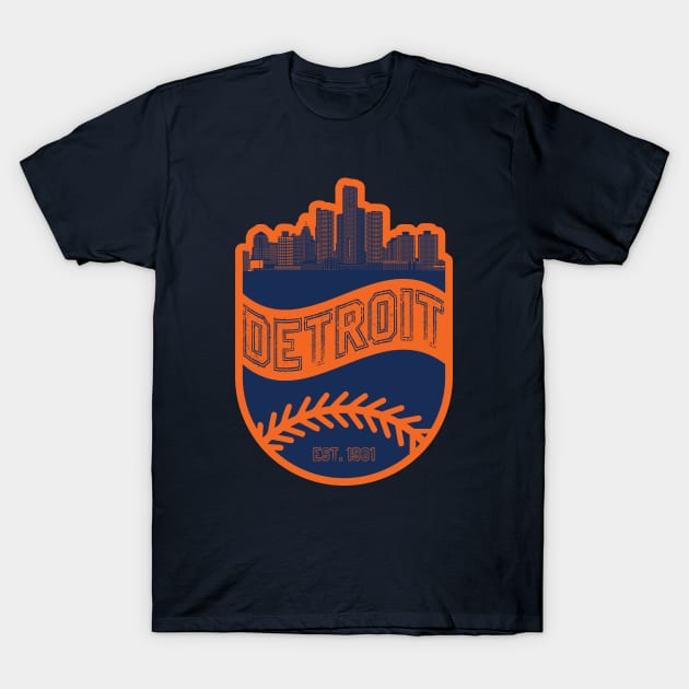 Juancuan Detroit Baseball 01 T-Shirt