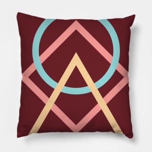 Geometric Shapes Pillow