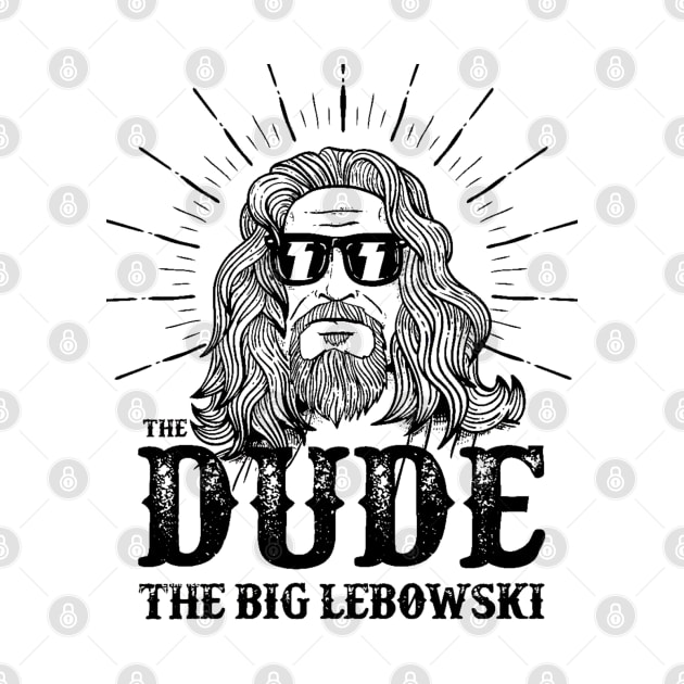 The Dude The Big Lebowski by JungleLordArt