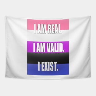 Gender Fluid Pride: I am... Tapestry