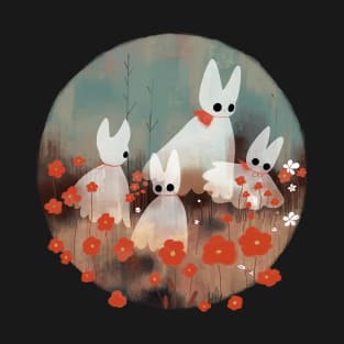 Ghost Bunnies picnic T-Shirt