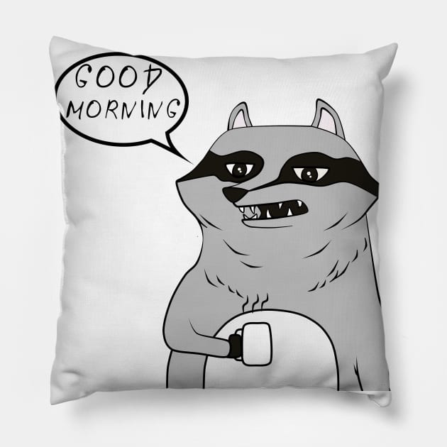 Good morning Pillow by EnzoDesign