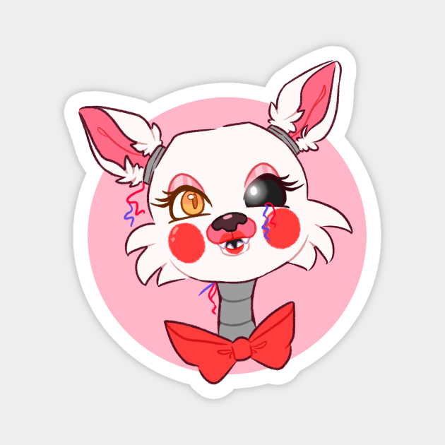 Fnaf Mangle Fnaf Magnet Teepublic Xd maybe it's just me idk sorry. fnaf mangle