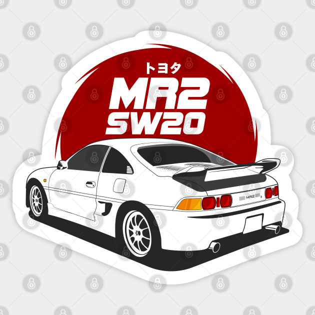 Toyota Mr2 Sw20 Toyota Mr2 Aufkleber Teepublic De