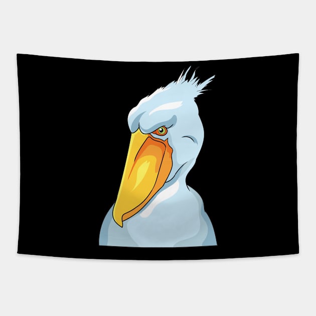 Bird big beak Tapestry by TeeGuarantee