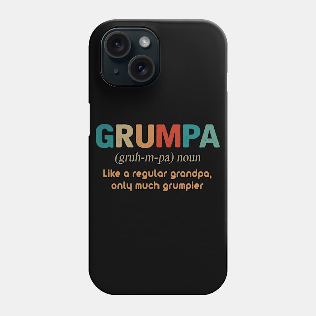 GRUMPA NOUN Phone Case by SomerGamez