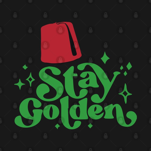 Stay golden stay moroccan by ARTWEARABLE.MA