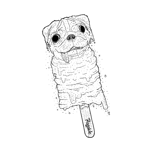 Pugsicle - The Ultimate Pug Popsicle by Marouk