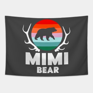 Mimi bear Mama Bear Mother Funny gift idea Tapestry