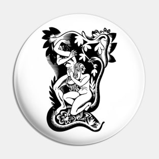 Adam & Eve Pin