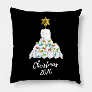 christmas in quarantine Pillow