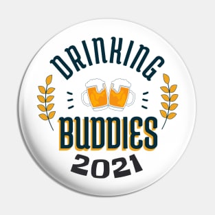 Drinking Buddies 2021 -Oktoberfest German  Beer Festival Pin