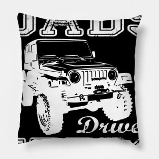 The Best Dads Drive Jeeps father's day gift Jeep papa jeep father jeep dad jeep men Pillow