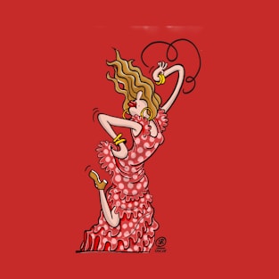 Flamenco dancing T-Shirt