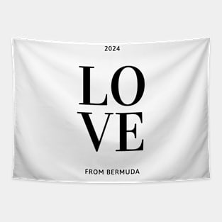 Love from bermuda 2024 Tapestry