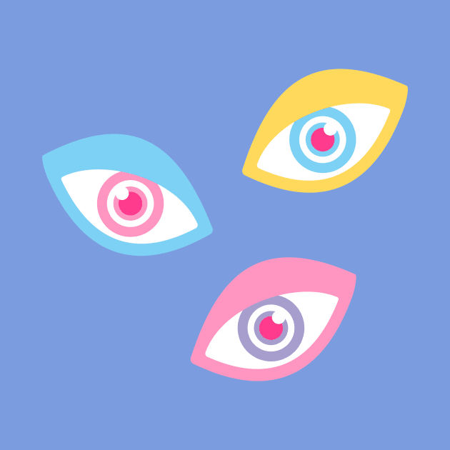 Big Pastel Eyes by XOOXOO