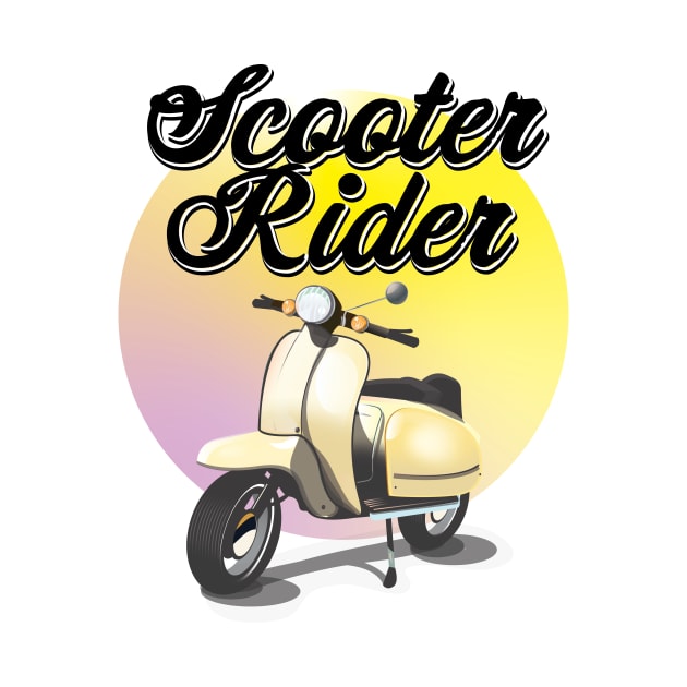 Scooter Rider by nickemporium1