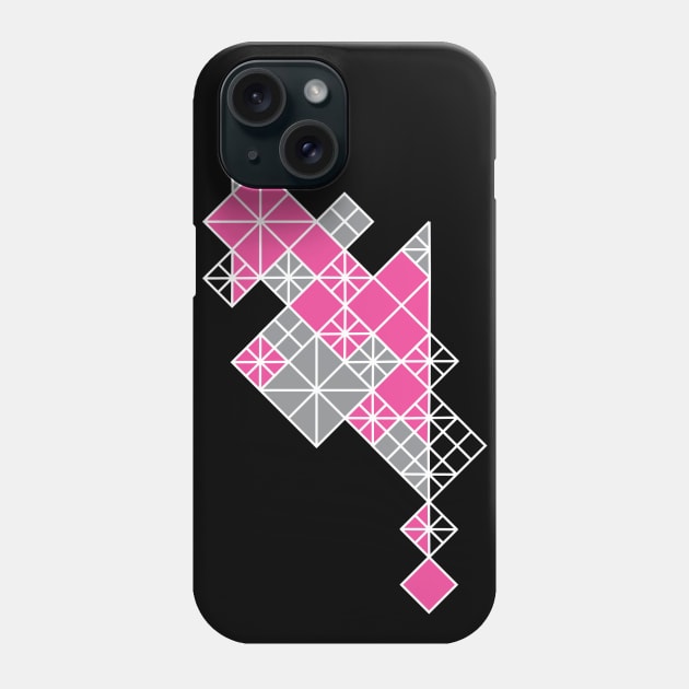 squares and triangles Phone Case by AMDesigns