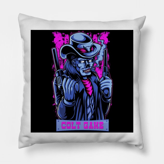 Colt Game Pillow by PunkHazard1298