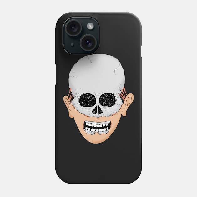 beardy skull Phone Case by gazonula