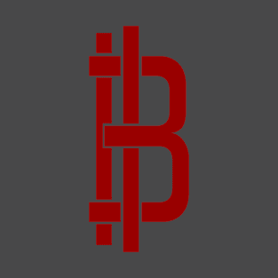 Billionaire Red Blood Monogram T-Shirt