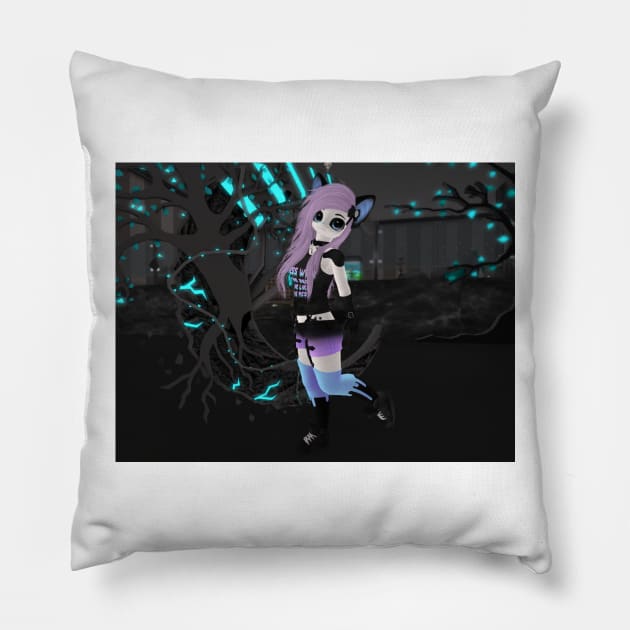 Star Punk Pillow by SushiNomster