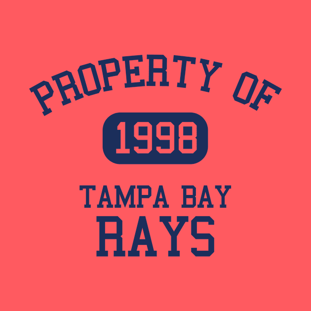 Property of Tampa Bay Rays 1998 by Funnyteesforme