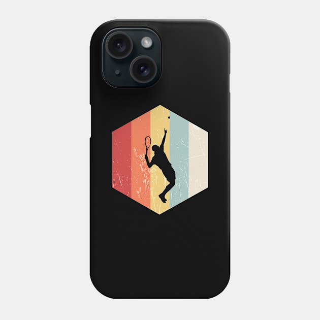 Tennis Retro Distressed Style Phone Case by BeDesignerWorld