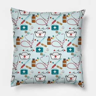 Nurse Pattern Pillow